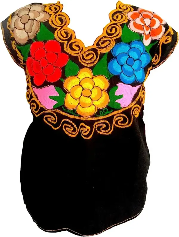 Blusas bordadas mexicanas originales