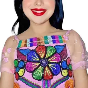 Blusas de moda típicas de Guatemala