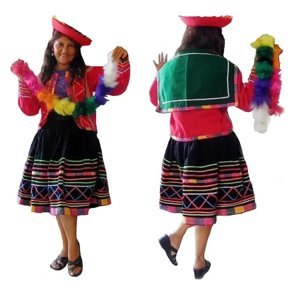 Traje típico peruano mujer