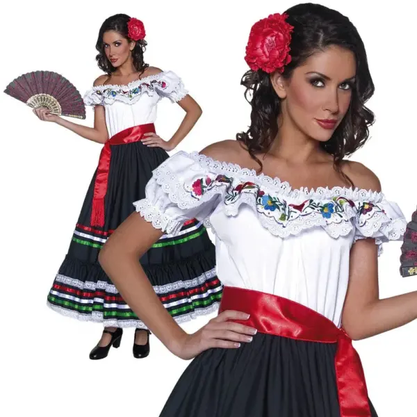Vestimenta típica de España flamenco
